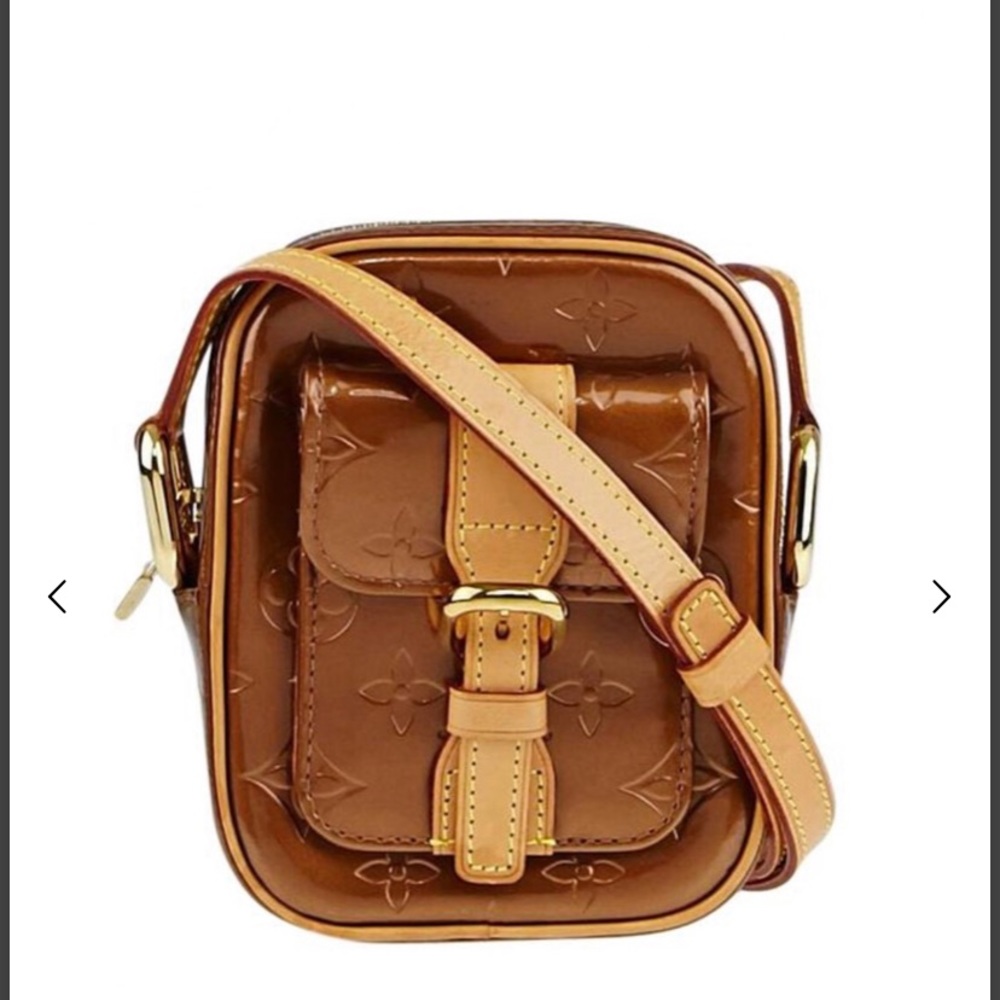 Authentic Louis Vuitton bronze crossbody bag